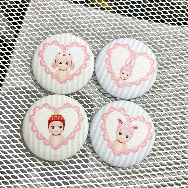Jual pin button sonny angel laminasi glitter lucu ins korea untuk ...