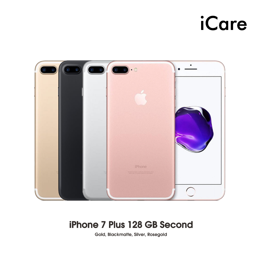Harga iphone 7 plus 128gb rose gold second deals