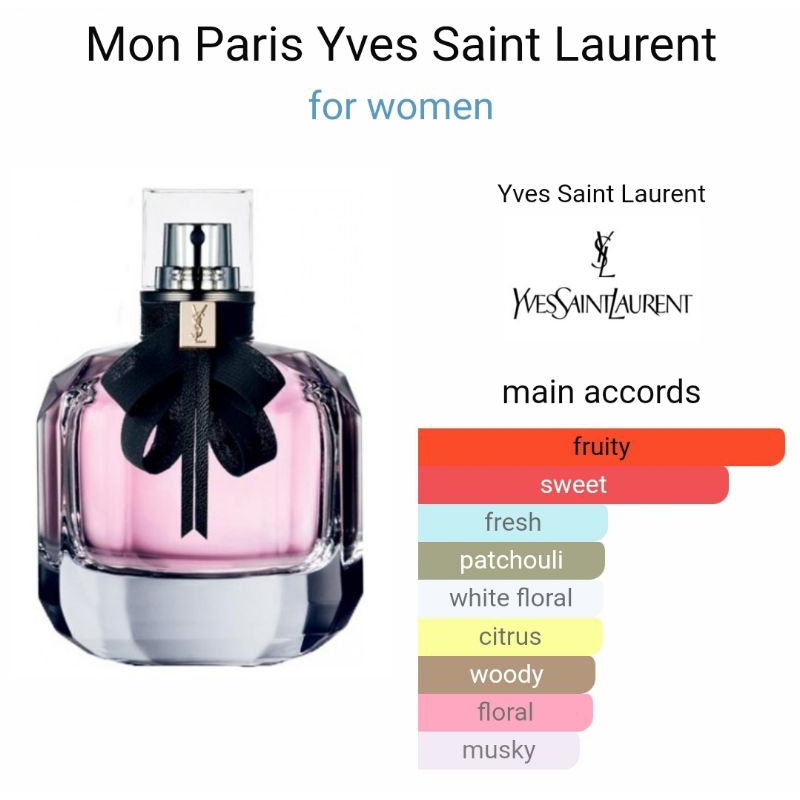 Jual M0n Paris Ys*L for Women | Parfum Refil Tahan Sampai 24 Jam ...