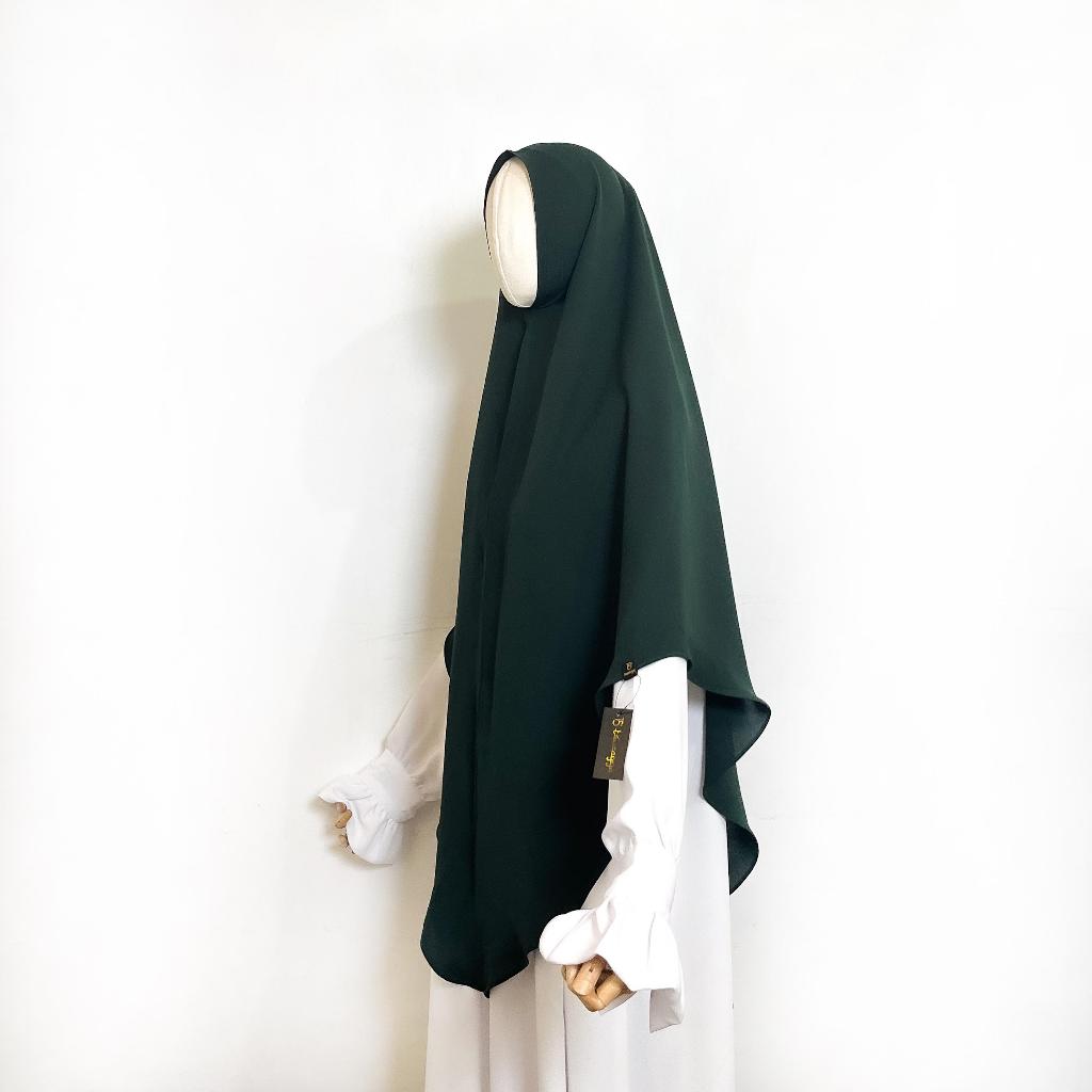 Tsurayya Khimar Jema Nonped Bahan Mazen Anti UV By Sultan Free Cadar Tali