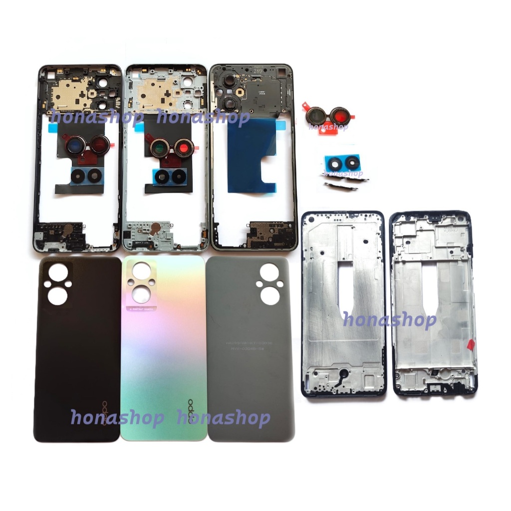 Jual TULANG BACK CASING HOUSING FULLSET OPPO RENO 7Z 5G CPH2343 TUTUPAN ...