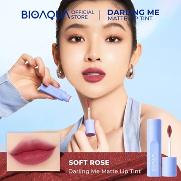 Transfer Proof BIOAQUA Cosmetics Liptint Tahan Lama Dan Anti Air Fantastic Me Glossy ​Lipstik