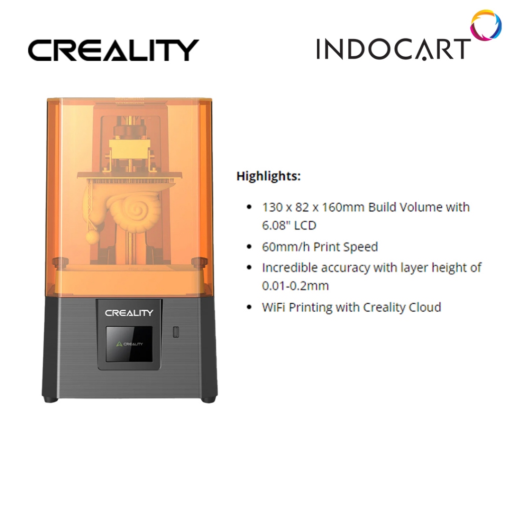 Jual 3D Printer Creality Halot R6 2K with 6.08 Inch Mono LCD And WiFi ...