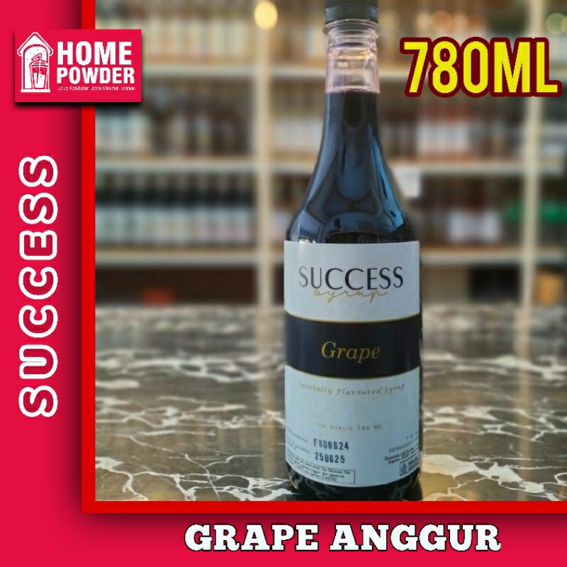 Jual Promo Syrup Sirup Success Rasa GRAPE anggur 780 Ml | Shopee Indonesia