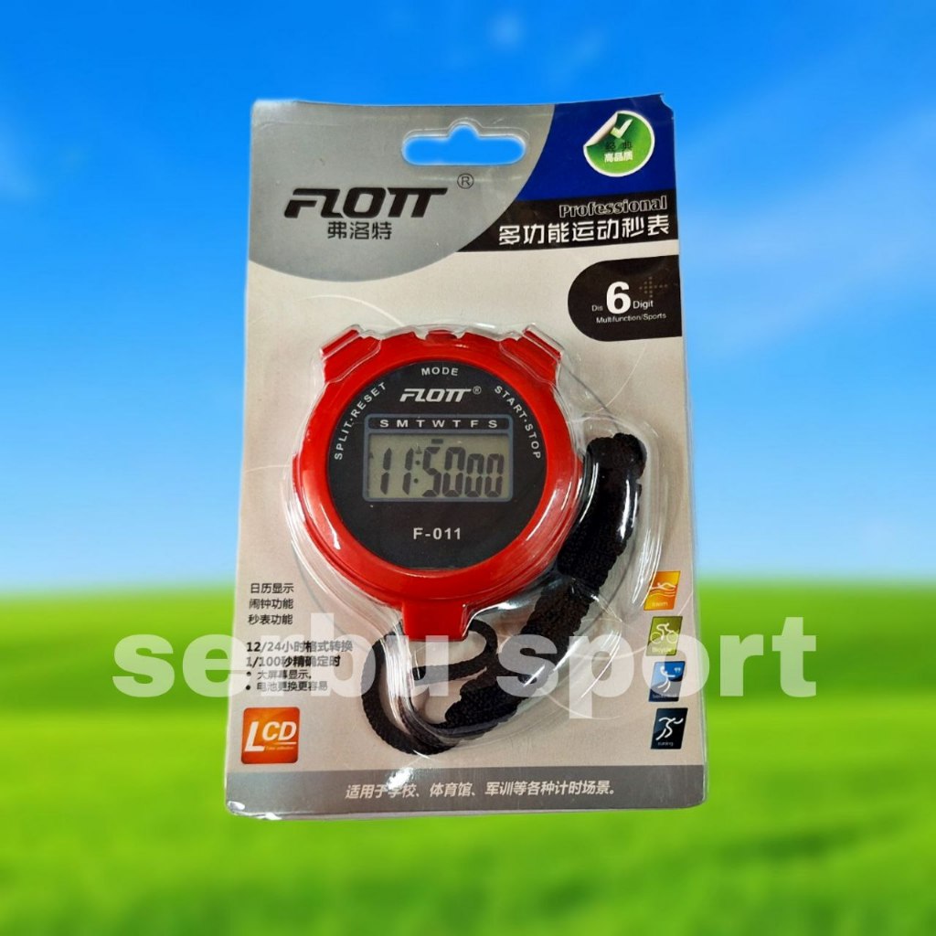 Jual Stopwatch Flott Digital 6 Digit F - 011 | Shopee Indonesia