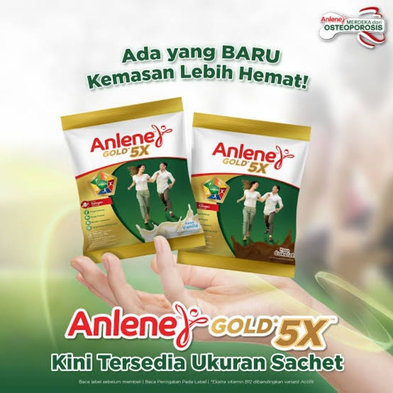 Jual ANLENE GOLD RENCENG ISI 5 | Shopee Indonesia