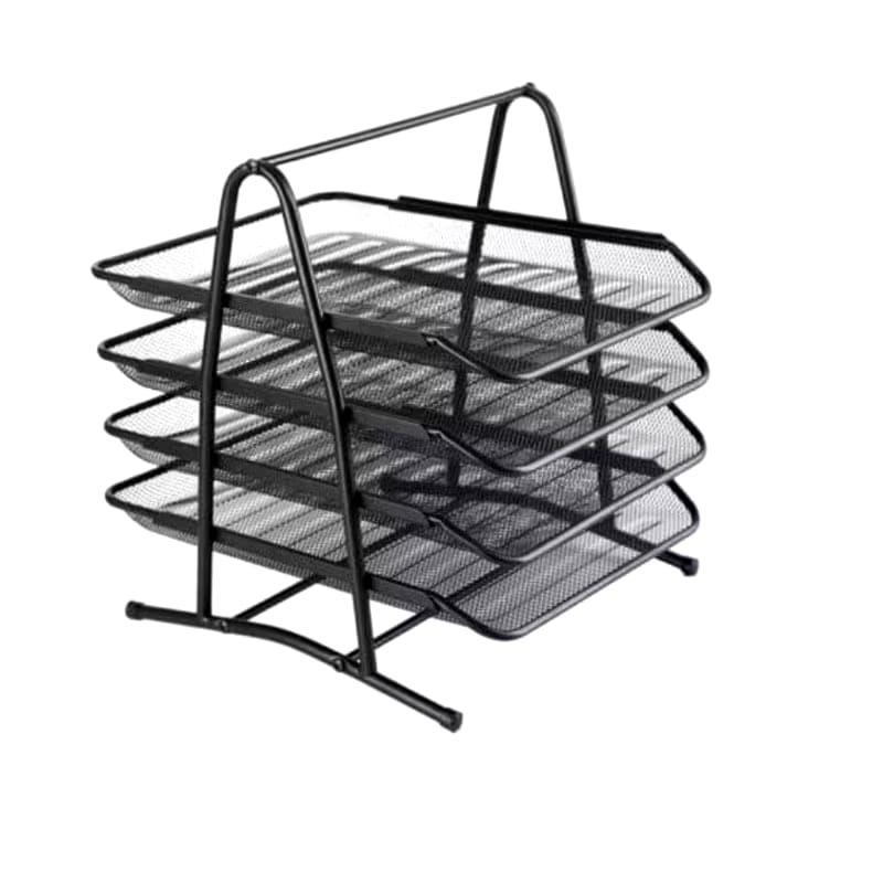 Jual 02 Rak Dokumen Besi Rak Buku 4 susun 4 tier Rak besi | Shopee ...