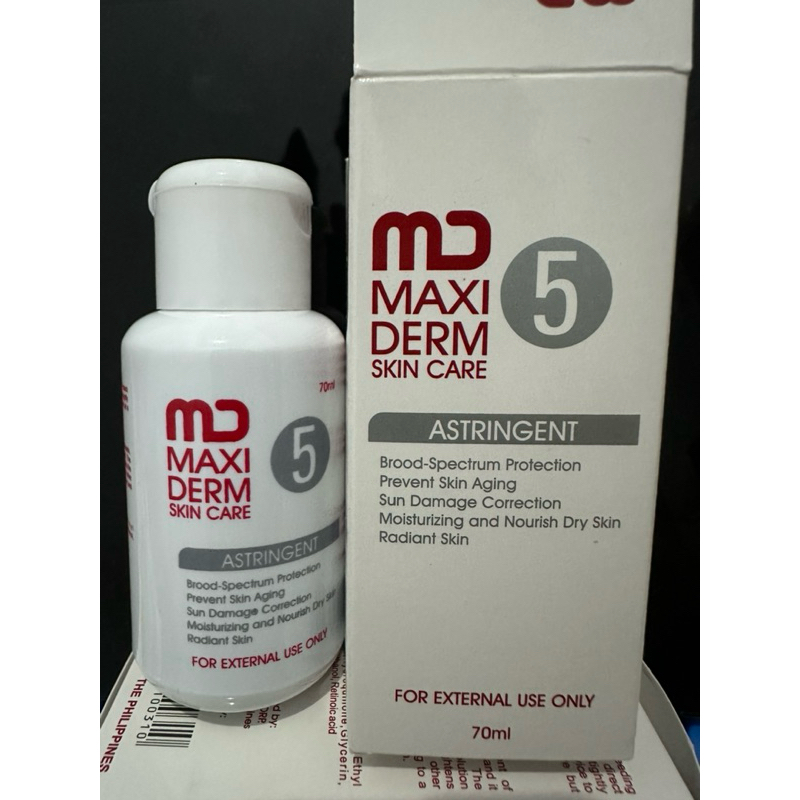 Jual (ZF) MAXIDERM MD5 / FACIAL CLEANSER MAXIDERM MD5 | Shopee Indonesia