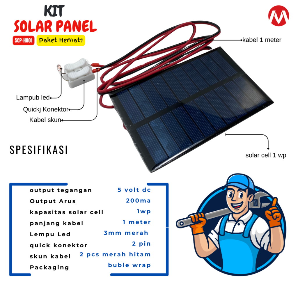 Jual KSH001 SOLAR CELL KIT paket hemat edukasi sain edukasi untuk anak ...
