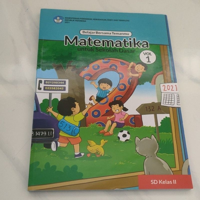 Jual Rekomendasi buku paket SD kelas 2 kurikulum merdeka, Matematika ...
