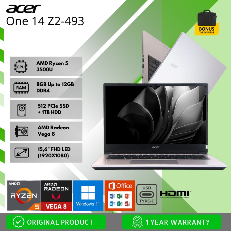 Jual ACER ONE 3 Z2-493 15