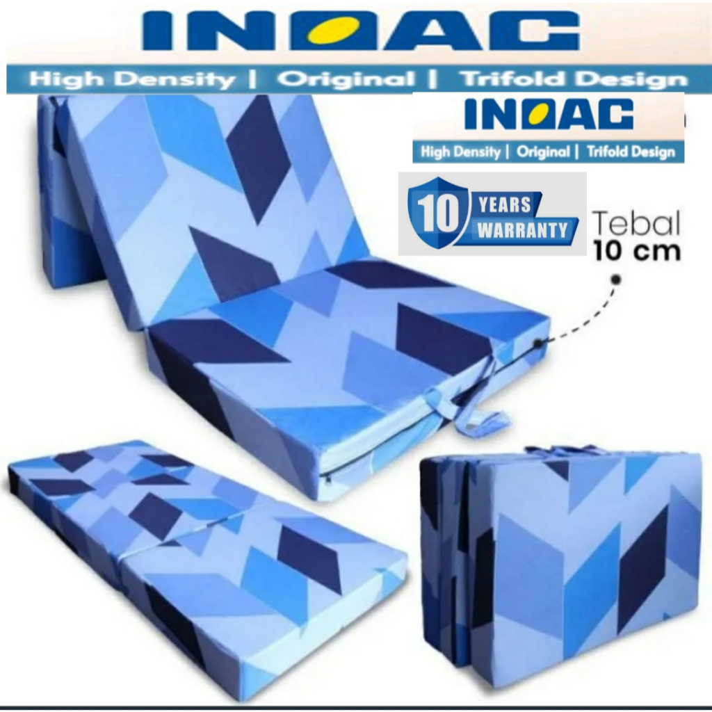 Jual Kasur Busa Lipat 3 Inoac Garansi 10 Tahun Premium High Density