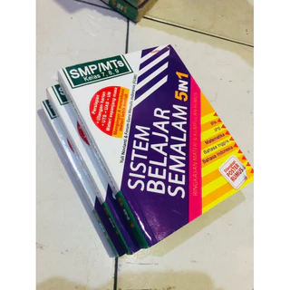 ( PROMO BUKU MURAH ORIGINAL ) BUKU LATIHAN SOAL / LATIHAN SOAL SMP / SISTEM BELAJAR SEMALAM 5 IN 1
