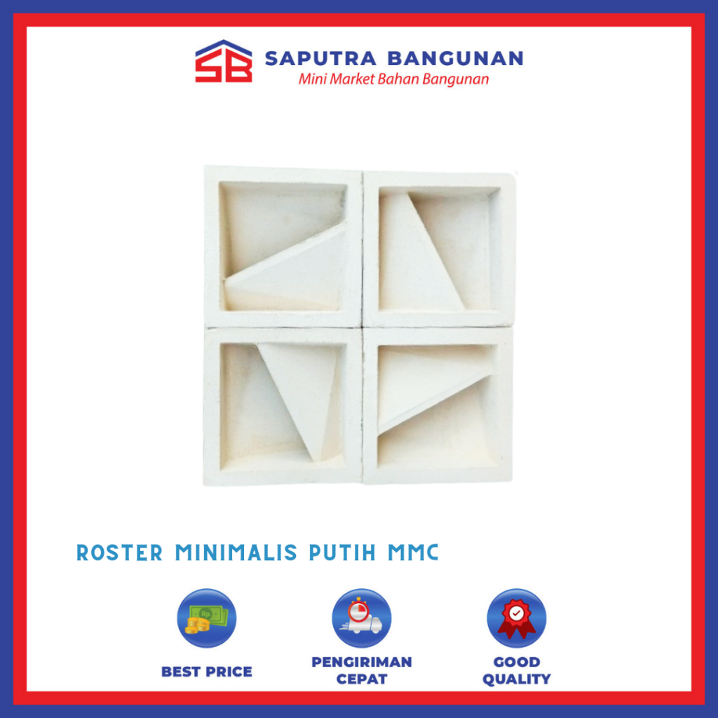 Jual ROSTER MINIMALIS PUTIH MMC | Shopee Indonesia