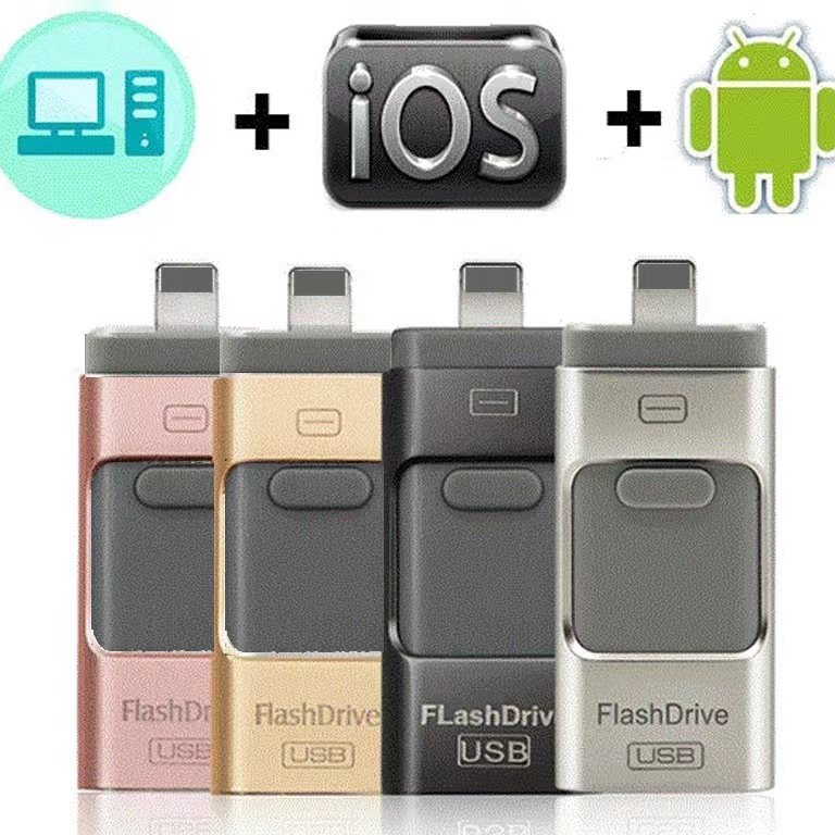 Jual KODE O8B Y1 IOS 1TB OTG Flash disk drive 3in1 Data Storage for ...