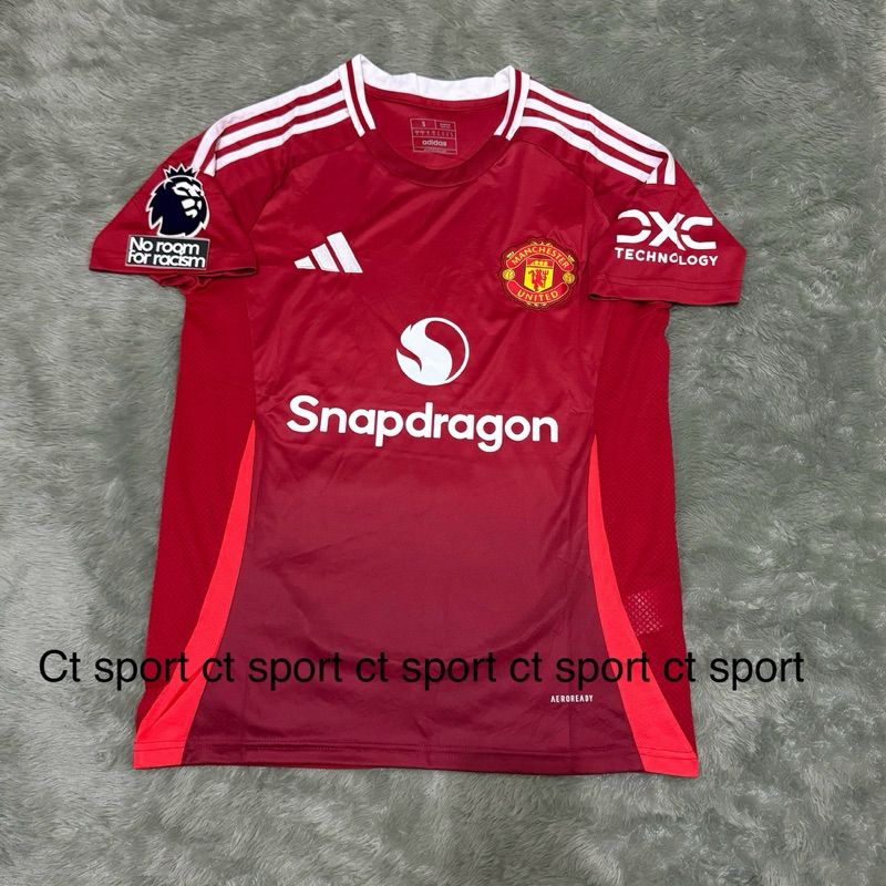 Jual ( full patch epl ) jersey mu home 2024-2025 import go thailand