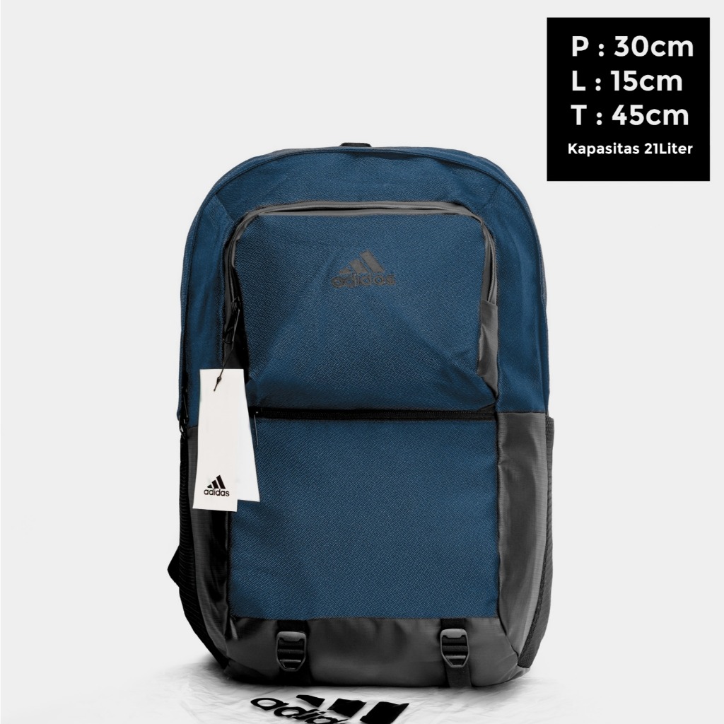 Jual Tas Ransel Adidas Basic Backpack Pria Import | Shopee Indonesia