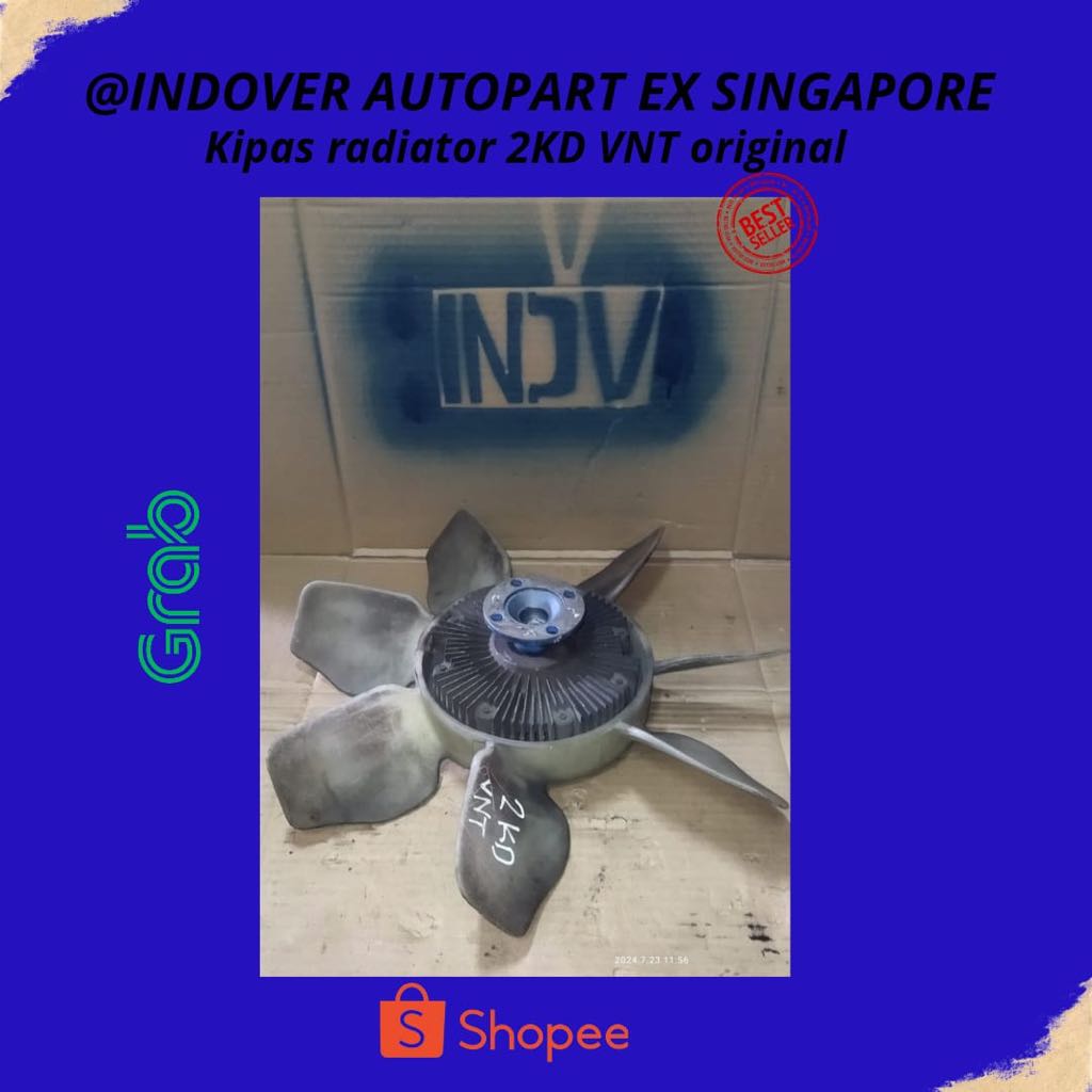 Jual KIPAS RADIATOR 2KD VNT ORIGINAL | Shopee Indonesia