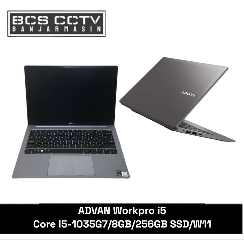 Jual ADVAN Notebook Laptop Workpro Intel I5 14'' FHD IPS 8GB 256GB Win ...