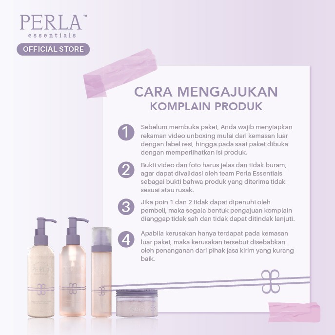 Jual PERLA Essentials Body Cream 300 ml | Shopee Indonesia