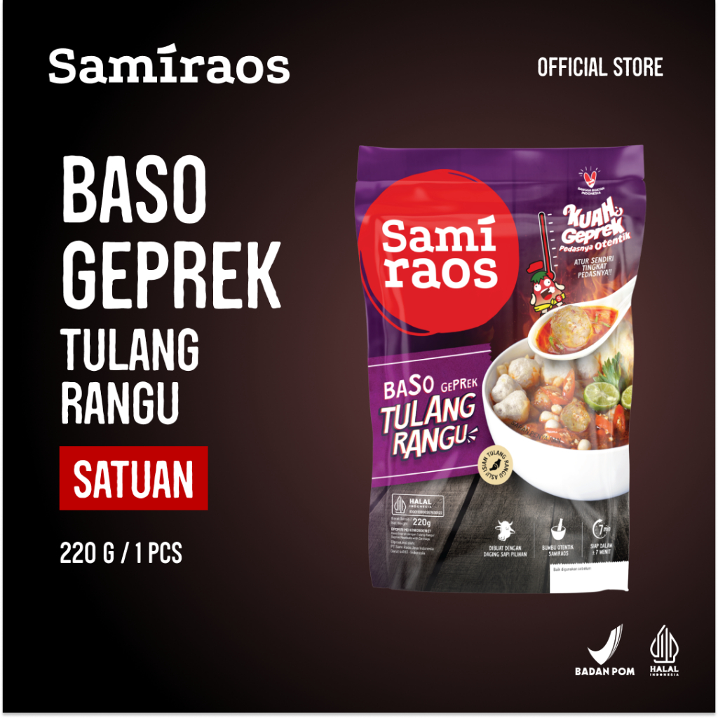 Jual Sami Raos Baso Geprek Tulang Rangu Shopee Indonesia