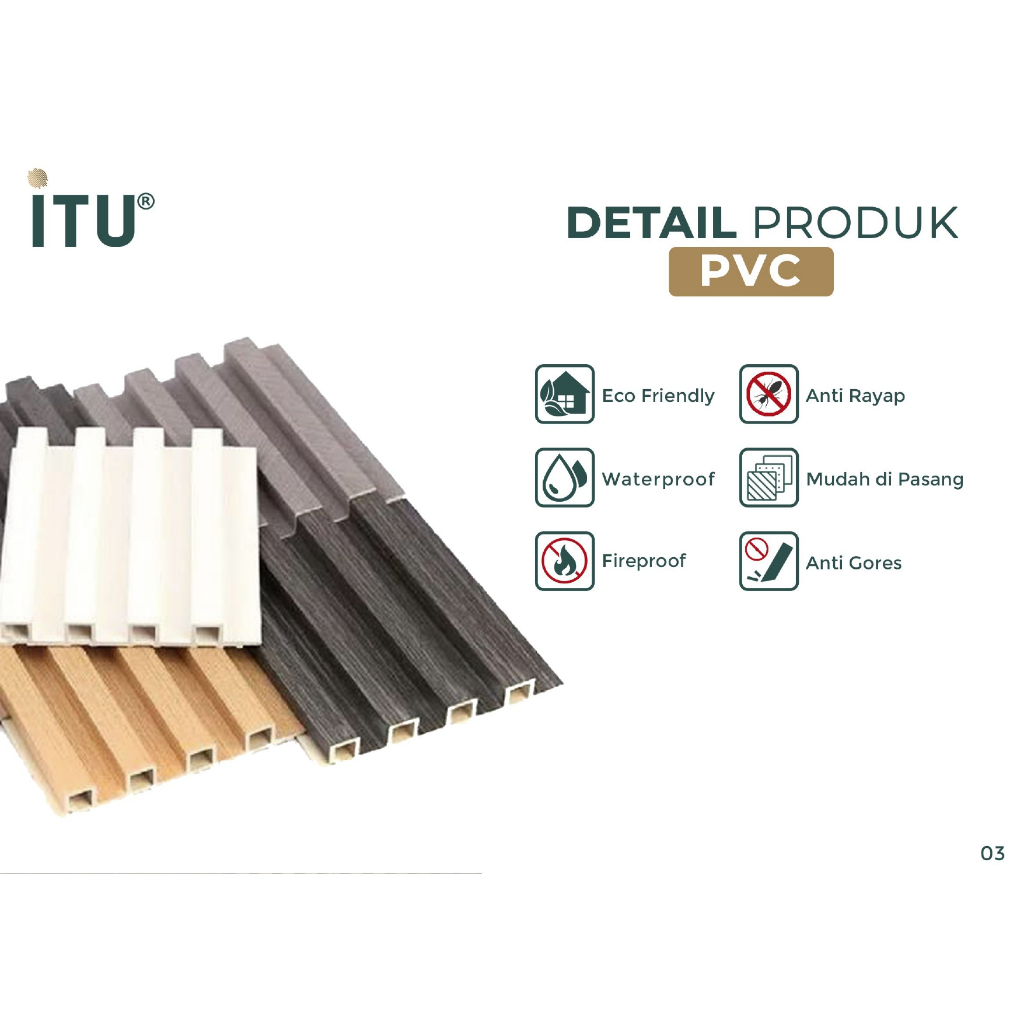 Jual ITU Wallpanel PVC Dinding - WPC Dinding - Wallpanel - PVC Panel ...