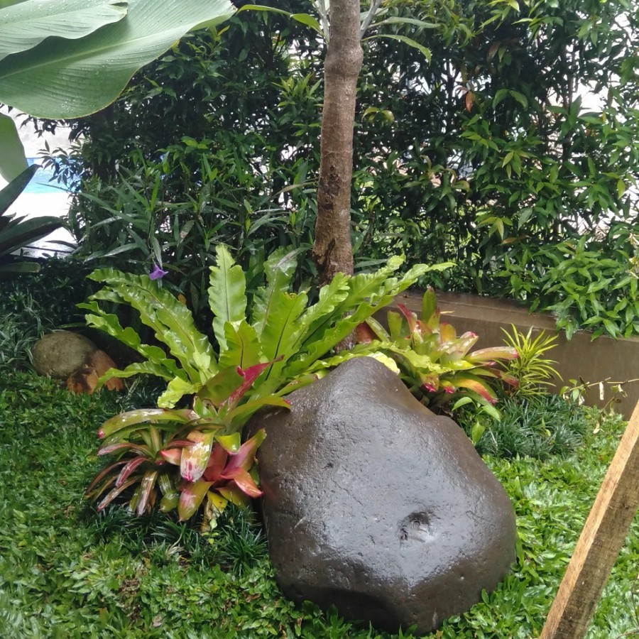Jual BATU KALI JUMBO BESAR BATU ALAM HIASAN TAMAN Diameter 30 cm Batu ...
