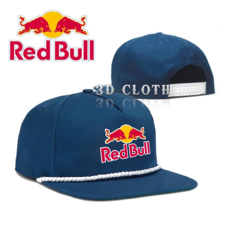 Jual Topi Snapback Classic REDBULL - Topi Snapback Oldskool Rope Hat ...