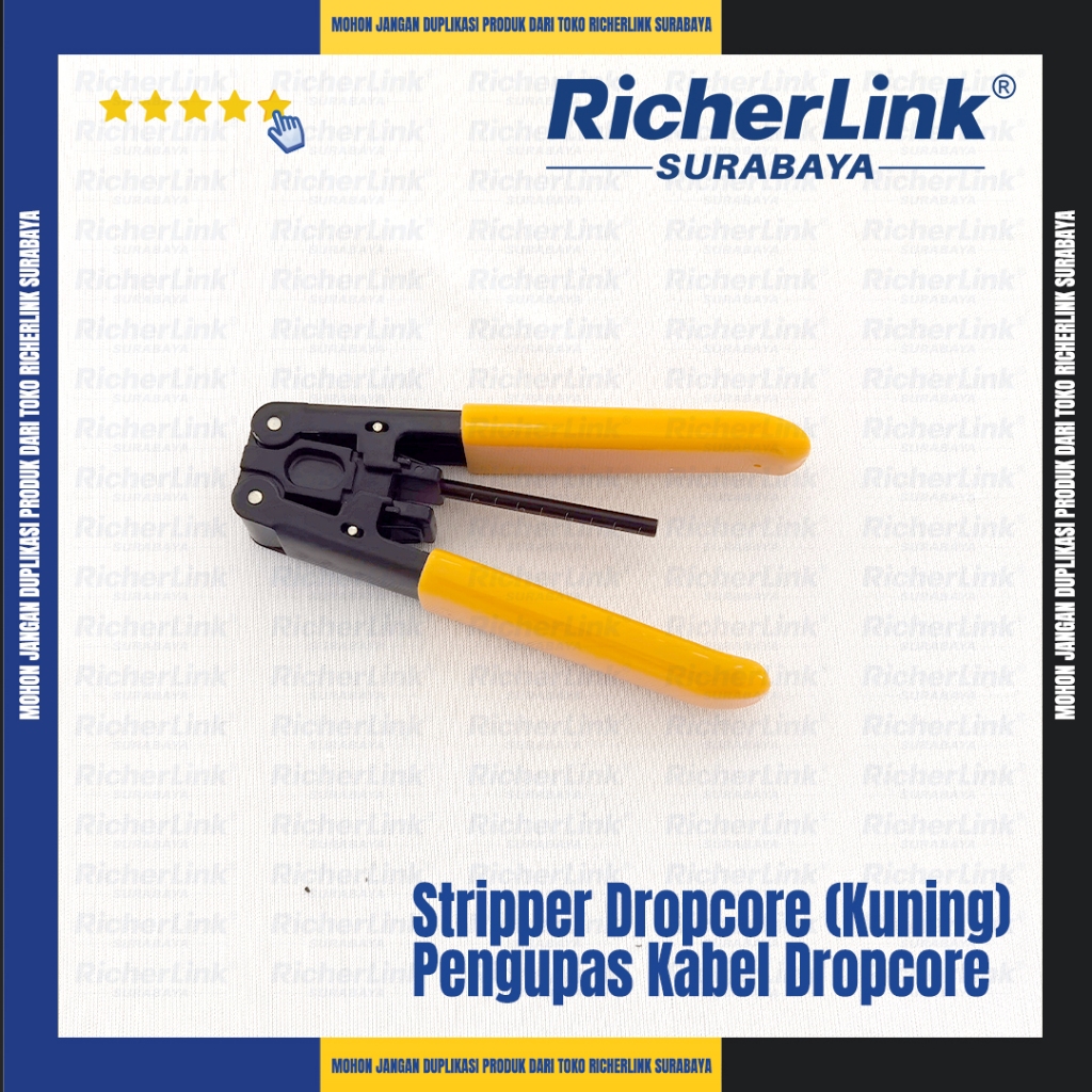 Jual Stripper Dropcore (Kuning) Pengupas Kabel Dropcore | Shopee Indonesia