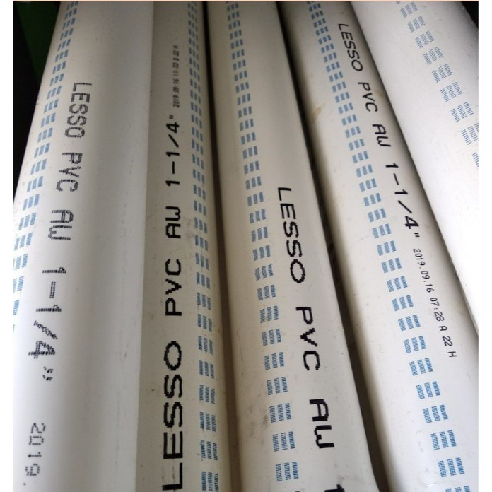 Jual Pipa PVC AW Standard Lesso 10 inch - 12 inch / Pipa PVC Lesso - 10 ...