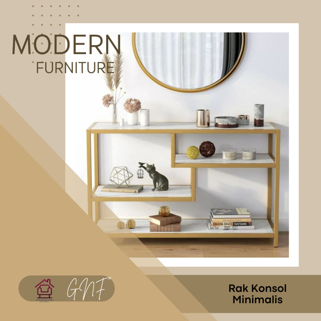 Jual Rak Display Bertingkat Modern Meja Dekorasi Kamar Ruang Tamu ...