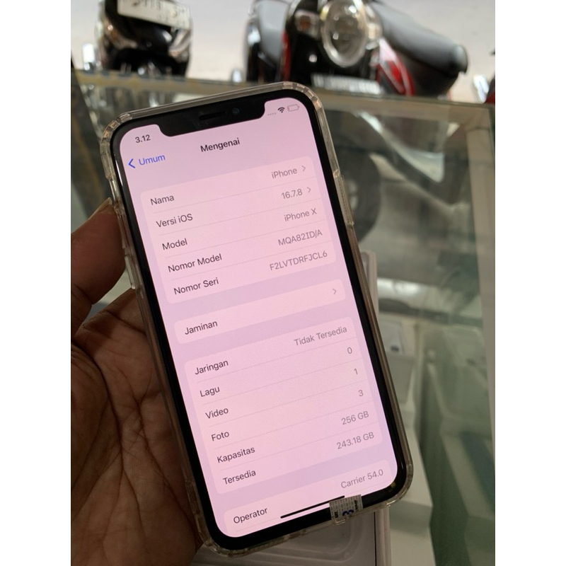 Jual iphone X 256GB IBOX | Shopee Indonesia
