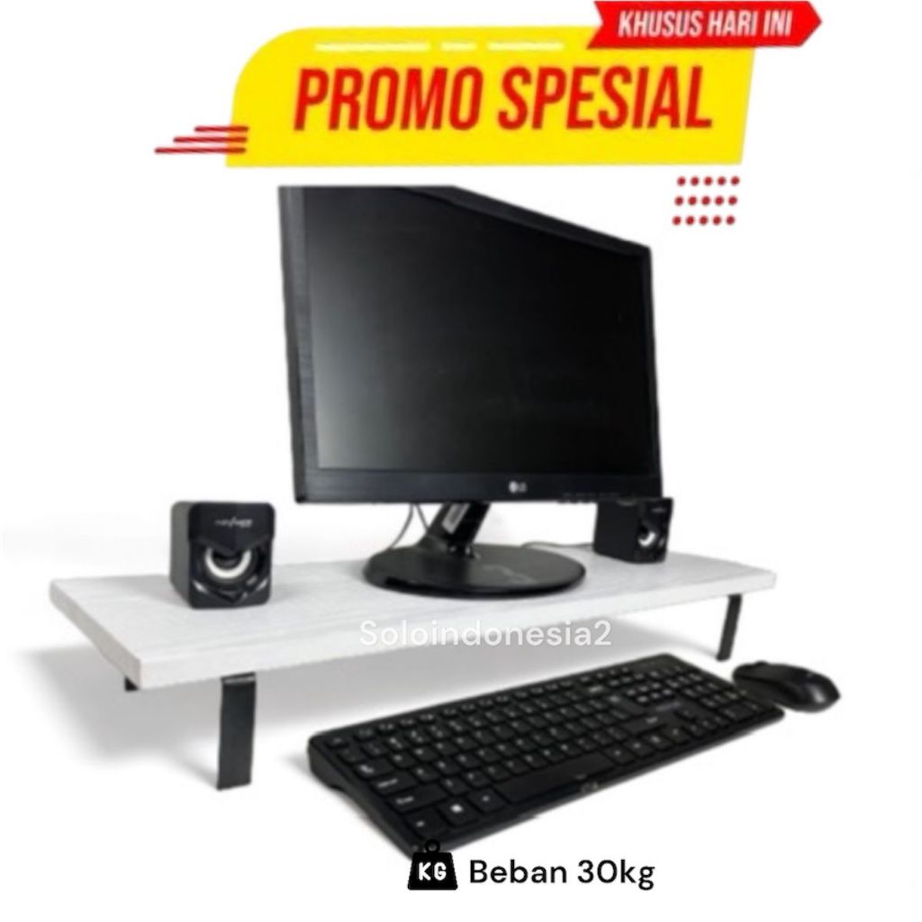 Jual Stand Monitor Komputer 60cm X 20cm - Stand Monitor, PC, dan Laptop ...