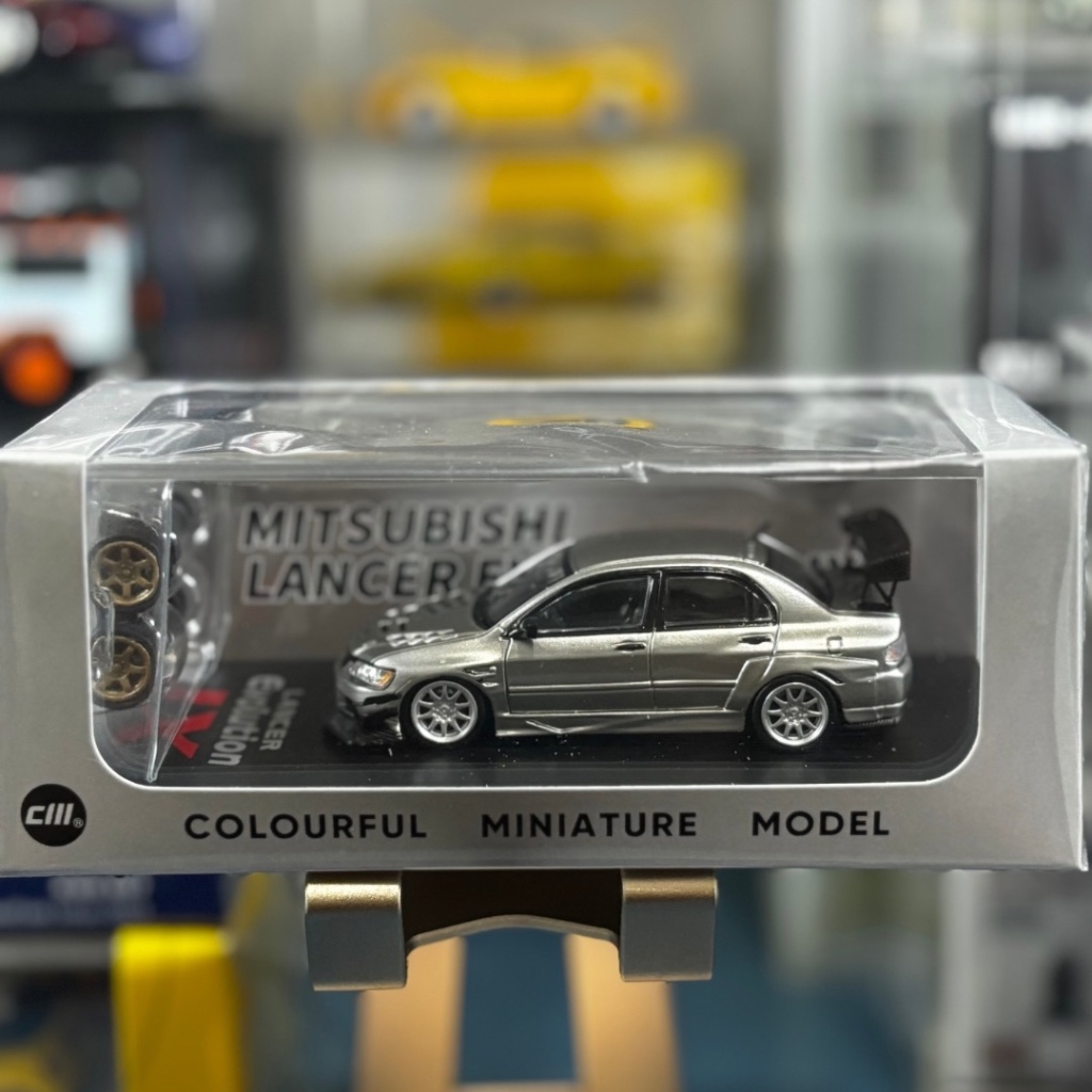 Jual CM Model 1/64 Mitsubishi Lancer Evolution IX Silver | CMModel ...