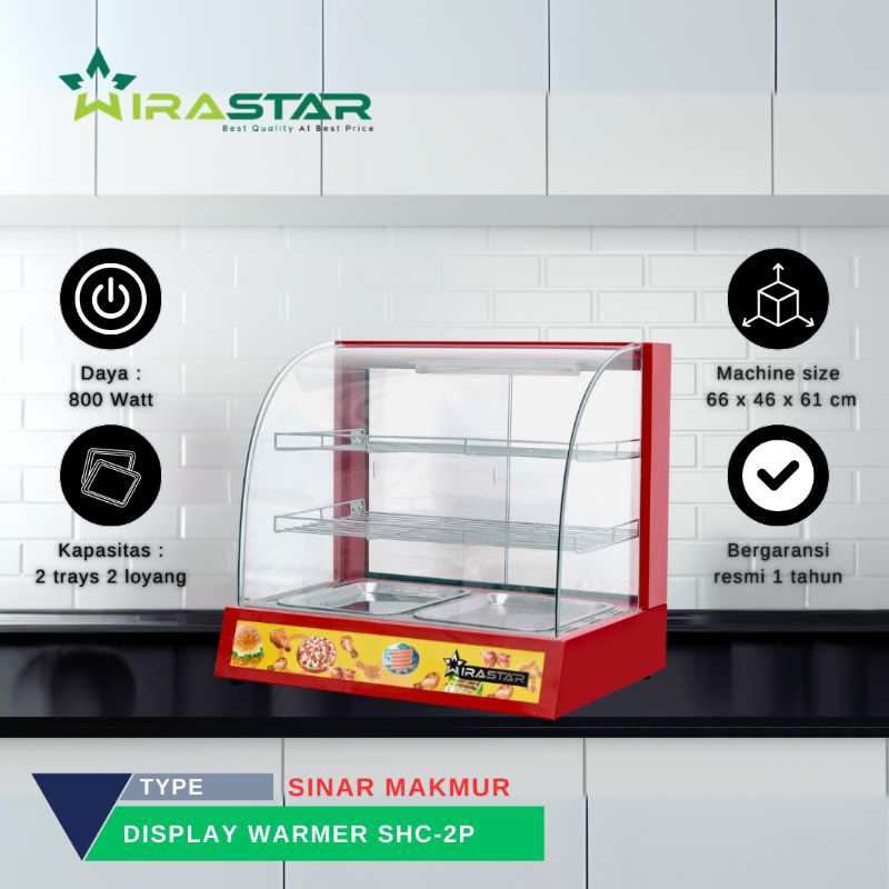 Jual Display Warmer | Pemanas Makanan | Pemanas Chicken | Showcase ...