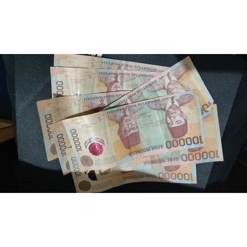 Jual Uang 100 Ribu Tahun 1999 (Baca deskripsi) | Shopee Indonesia