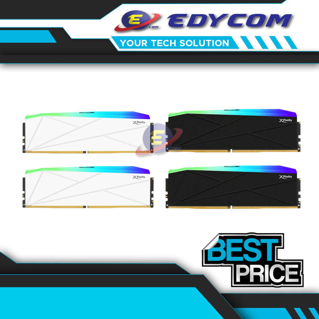 Jual V-COLOR MANTA XFINITY RGB 32GB (2X16GB) DDR5 6000MHz C36 | Shopee ...
