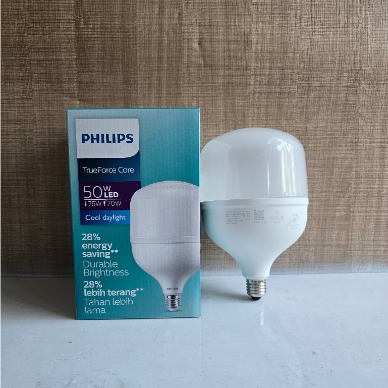 Jual Philips LED TrueForce Core 50W Putih (Cool Daylight) | Shopee ...