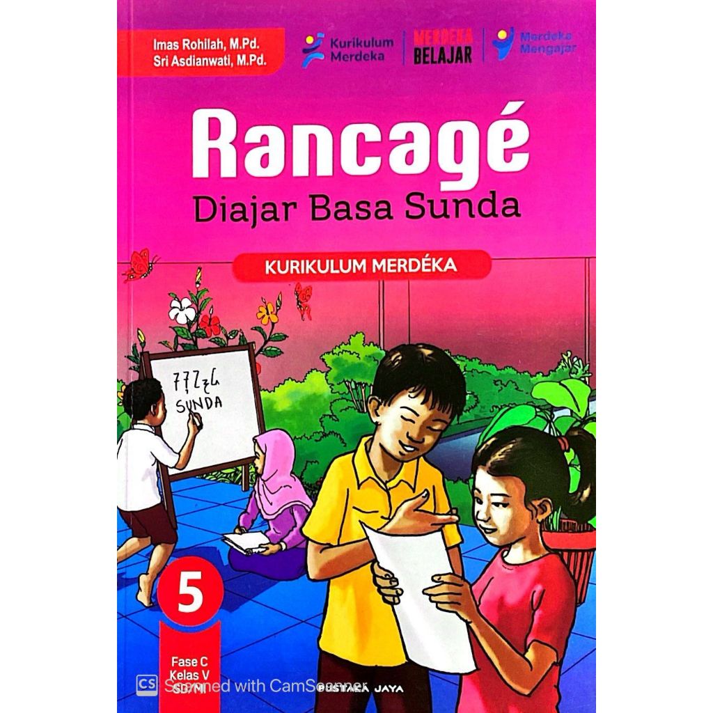 Jual Rancage Diajar Basa Sunda SD/MI Kelas 5 V Fase C Kurikulum Merdeka ...