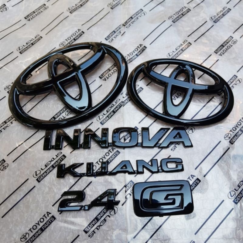 Jual LOGO EMBLEM DEPAN BELAKANG INNOVA RIBORN TULISAN INNOVA KIJANG 2.4 ...