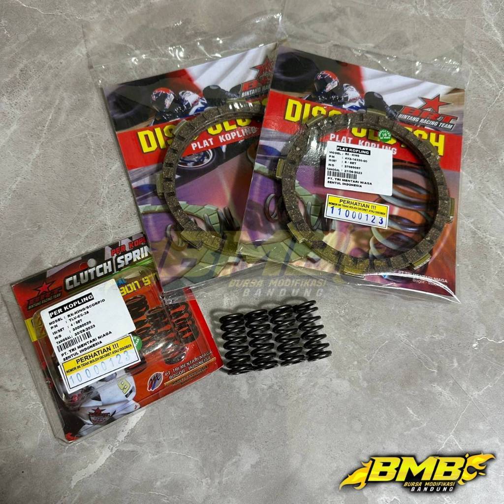 Jual PAKET KOPLING RX KING ORIGINAL BRT KAMPAS KOPLING DAN PER KOPLING ...