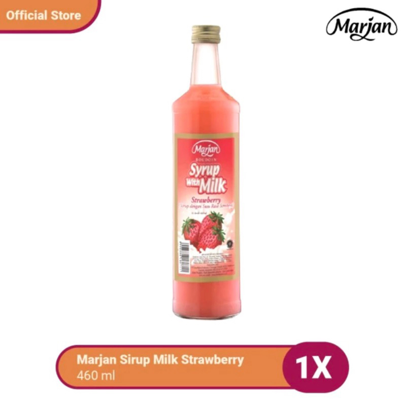 Jual Marjan Syrup With Milk (4 Varian Rasa) (460ml) | Shopee Indonesia