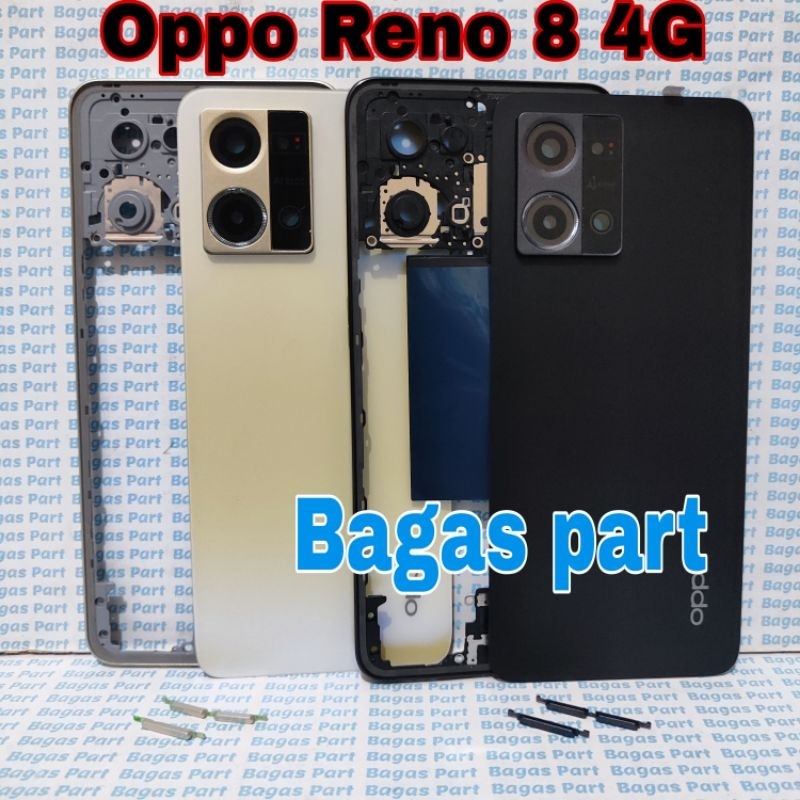 Jual Casing Cassing Housing Oppo Reno 8 4G Backdor + Bezzel + Frame ...
