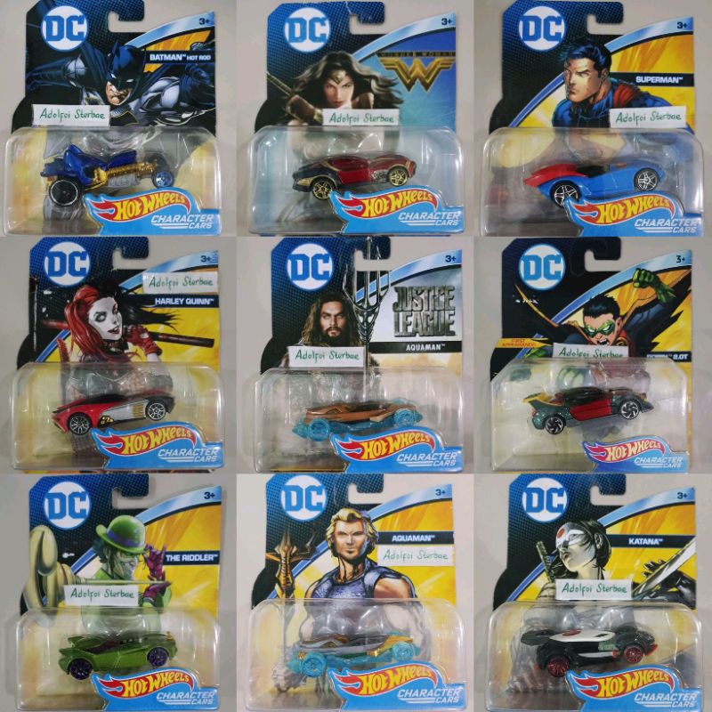 Jual hotwheels hot wheels character cars dc comic batman hot rod wonder ...