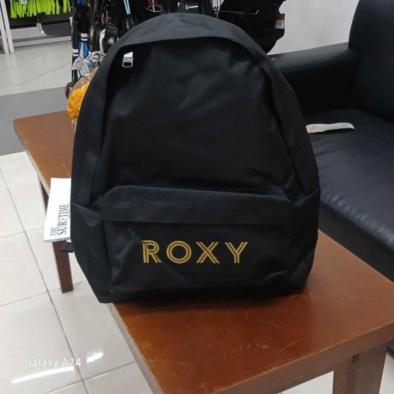 Jual Tas Ransel Roxy Sugar Baby Logo Black | Shopee Indonesia