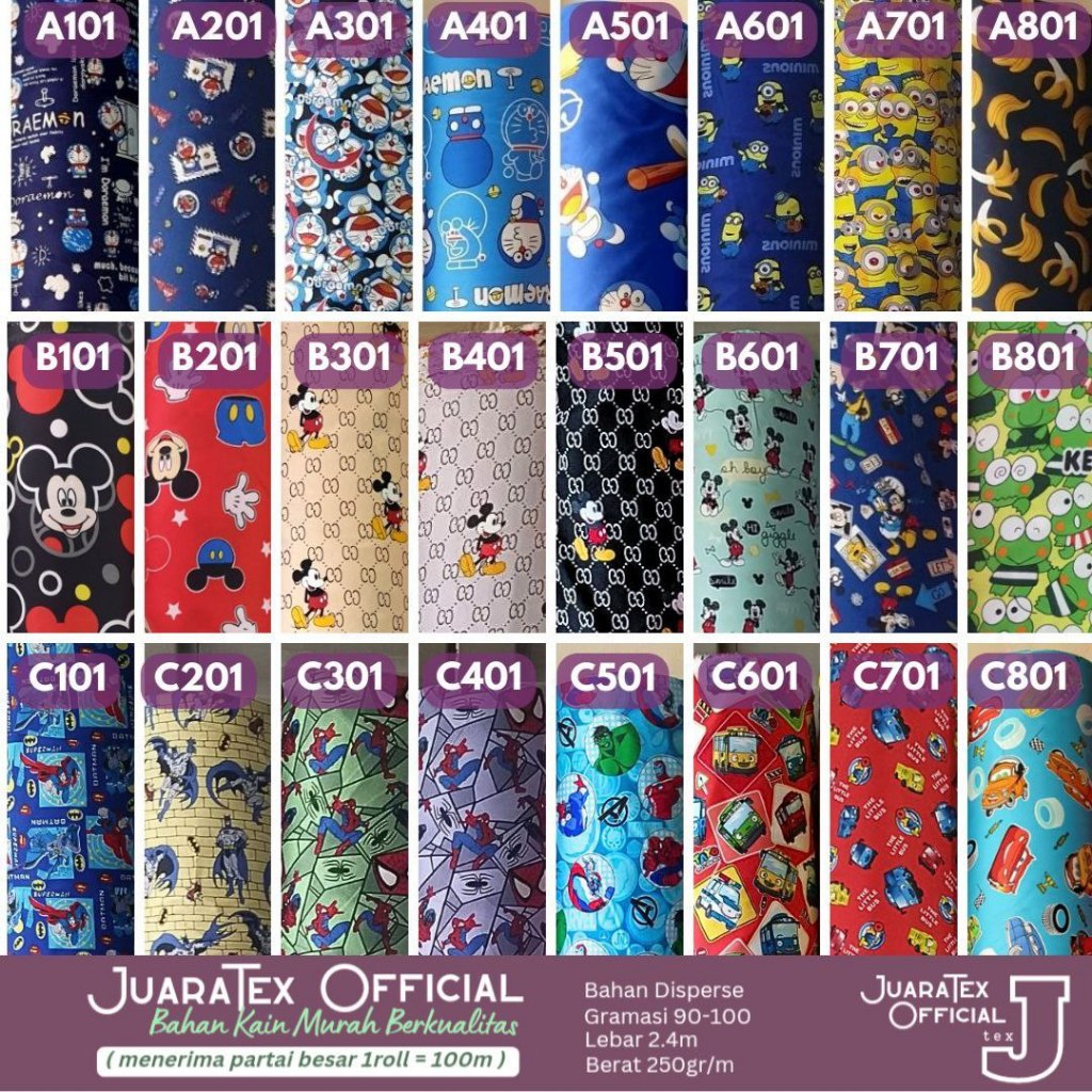 Jual JuaraTex : Kain Sprei Meteran Baju Piyama Gorden Microtex (GROSIR ...