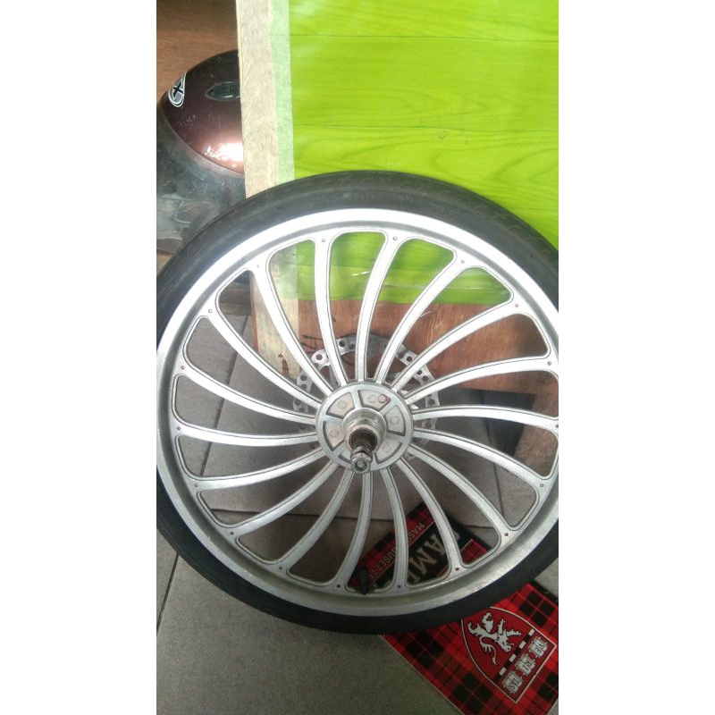 Jual velg Alloy 20 kipas resing racing bmx alloy dokar sepeda lipat ...