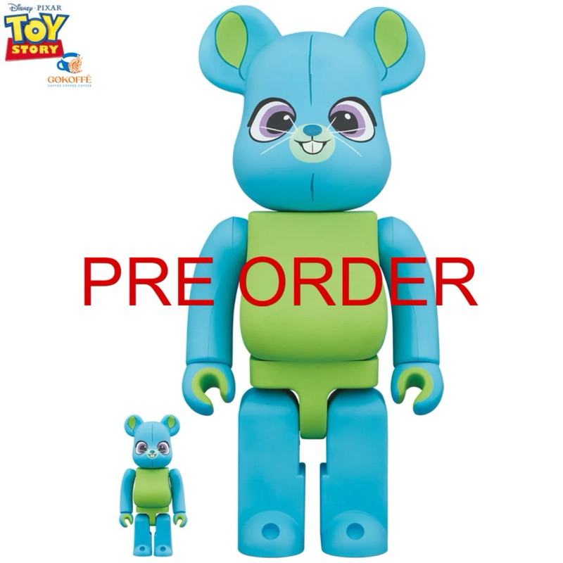 BE@RBRICK Bunny 100％ & 400％ medicom bearbrick