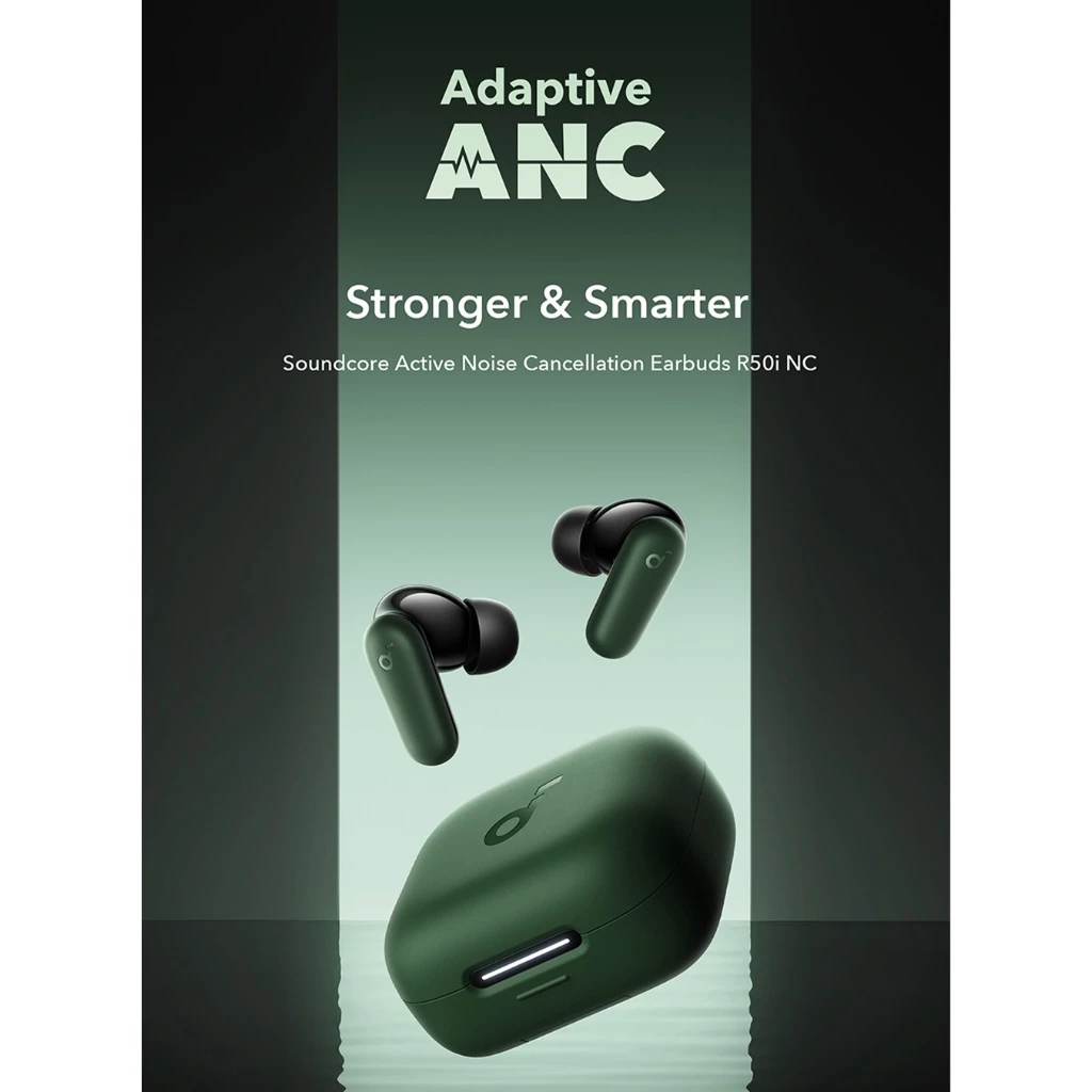 (NEW LAUNCH) Soundcore Anker R50i NC Earbuds Adaptive Noise Canceling Headset Earphone Bluetooth 5.4 TWS Low Latency