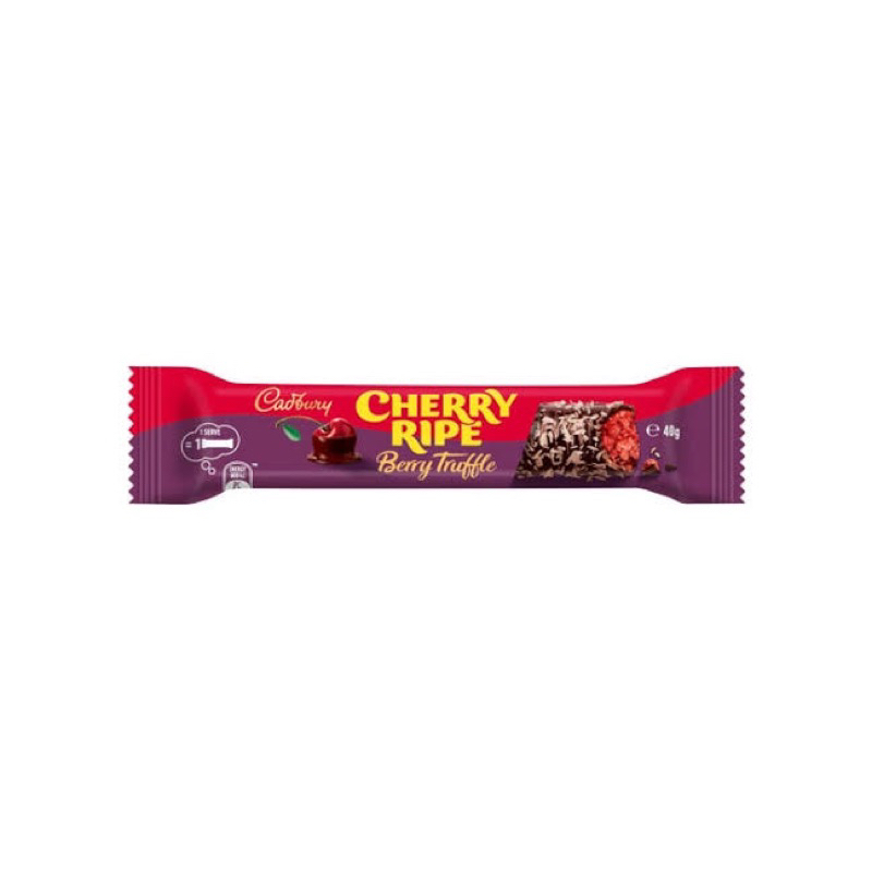 Jual (READY) Cadbury Cherry Ripe Berry Truffle Milk Chocolate Bar 40g ...